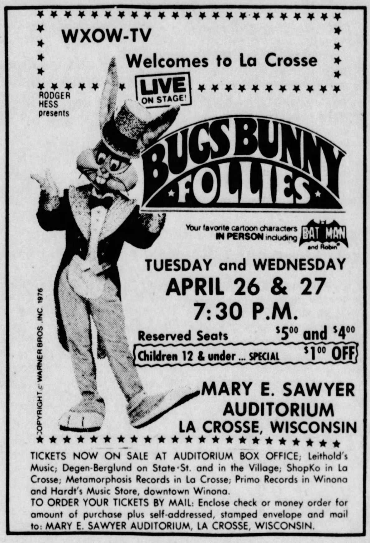 1977: Bugs Bunny Follies